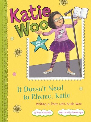 cover image of It Doesn't Need to Rhyme, Katie